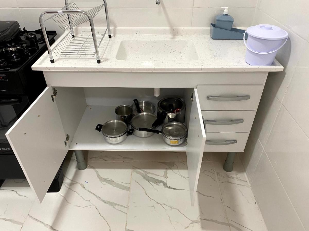 Studio Na Praia Da Enseada Гуаружа Екстериор снимка